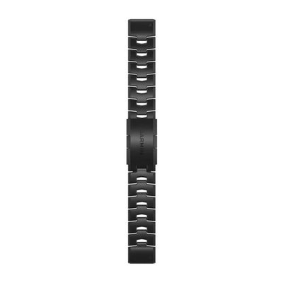 Ремінець для годинника Garmin QuickFit 22 титановий з вентиляцією, з карбоново-сірим DLC-покриттям 010-12863-09 фото