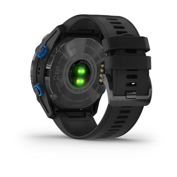 Смарт-часы Garmin Descent Mk2i титановые серые DLC с черным ремешком (в комплекте с Descent T1) 010-02132-13 фото