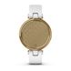 Смарт-часы Garmin Lily Classic со светло-золотистым безелем, белым корпусом и итальянским кожаным ремешком 010-02384-B3 фото 2