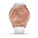 Смарт-годинник Garmin vivomove Style із рожево-золотистим корпусом та білим ремінцем 010-02240-20 фото 7