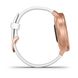 Смарт-часы Garmin vivomove Style с розово-золотистым корпусом и белым ремешком 010-02240-20 фото 5