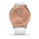 Смарт-годинник Garmin vivomove Style із рожево-золотистим корпусом та білим ремінцем 010-02240-20 фото 4