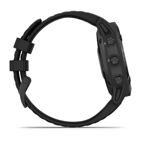 Смарт-часы Garmin fenix 6 Pro черные с черным ремешком 010-02158-02 фото