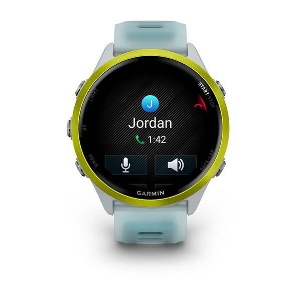 Смарт-годинник Garmin Forerunner 570 (47 мм) яскраво-жовтий алюміній білий/бірюза 010-02971-01 фото