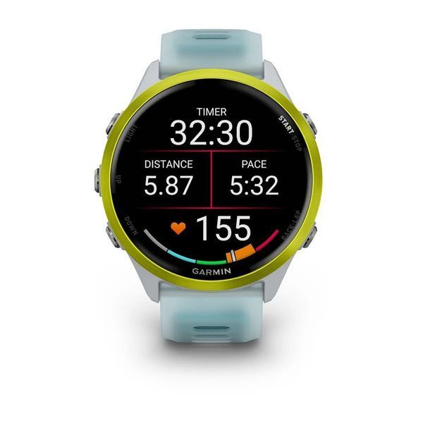 Смарт-годинник Garmin Forerunner 570 (47 мм) яскраво-жовтий алюміній білий/бірюза 010-02971-01 фото