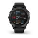 Смарт-часы Garmin fenix 6 Pro Sapphire углеродно-серые DLC с черным ремешком 010-02158-11 фото 4