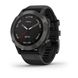 Смарт-часы Garmin fenix 6 Pro Sapphire углеродно-серые DLC с черным ремешком 010-02158-11 фото 1