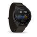 Смарт-годинник Garmin Approach S72 (43 мм) карбоново-сірий DLC титан бронзовий/сірий тканинний ремінець ComfortFit 010-04147-02 фото 3