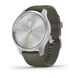 Смарт-годинник Garmin vivomove Style зі сріблястим корпусом і торфяним ремінцем 010-02240-21 фото
