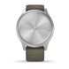 Смарт-годинник Garmin vivomove Style зі сріблястим корпусом і торфяним ремінцем 010-02240-21 фото 2