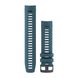 Змінні ремінці для смарт-годинника Garmin Instinct Collection (22 мм) силіконові, озерно-сині 010-12854-04 фото