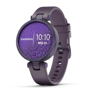 Смарт-годинник Garmin Lily Sport з фіолетовим безелем, насичено-фіолетовим корпусом і силіконовим ремінцем 010-02384-12 фото