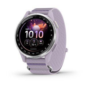 Смарт-годинник Garmin Approach J1 з бузковим ремінцем ComfortFit 010-03898-10 фото