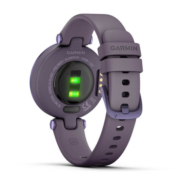 Смарт-часы Garmin Lily Sport с фиолетовым безелем, насыщенно-фиолетовым корпусом и силиконовым ремешком 010-02384-12 фото