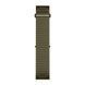 Ремешок для часов Garmin QuickFit 26 тканевый ComfortFit темно-зеленый (короткий) 010-14508-12 фото 2