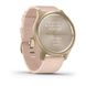 Смарт-годинник Garmin vivomove Style зі світло-золотим корпусом та рожевим ремінцем 010-02240-22 фото 3