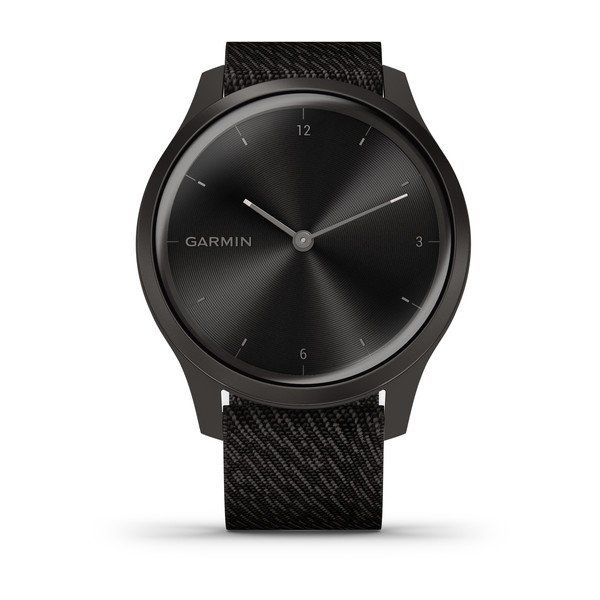 Смарт-часы Garmin vivomove Style с графитовым корпусом и черным ремешком 010-02240-23 фото
