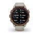 Смарт-часы Garmin Descent Mk3i (43 мм) бронзовые PVD титановые с силиконовым ремешком цвета французский серый 010-02753-14 фото 4