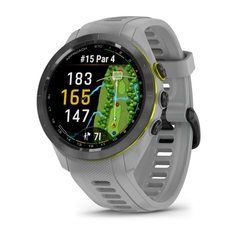 Смарт-часы Garmin Approach S70 (42 мм) с черным керамическим безелем и серым ремешком 010-02746-11 фото