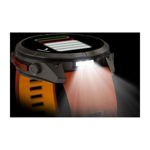 Смарт-годинник Garmin fenix 9 Pro (51 мм) титан осінньо-помаранчевий/яскраво-помаранчевий 010-04337-06 фото