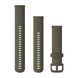 Быстросменные ремешки Garmin силиконовые (20 мм) цвета мха 010-13021-06 фото