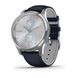 Смарт-часы Garmin vivomove Luxe с серебристым корпусом и темно-синим ремешком 010-02241-20 фото 1