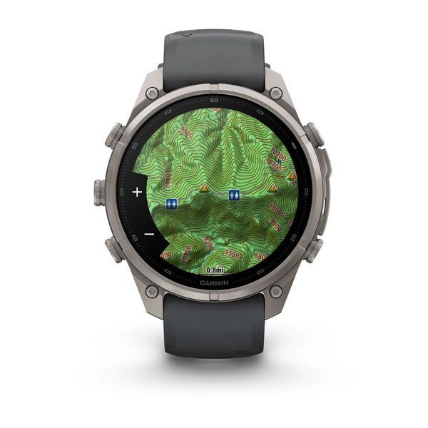 Смарт-годинник Garmin fenix 9 Pro (47 мм) титан графіт/чорний 010-04336-25 фото