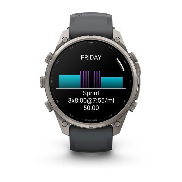 Смарт-годинник Garmin fenix 9 Pro (47 мм) титан графіт/чорний 010-04336-25 фото