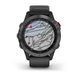 Смарт-часы Garmin fenix 6 Pro Solar Edition серые с черным ремешком 010-02410-15 фото 6