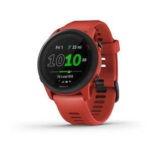 Смарт-часы Garmin Forerunner 745 с красным ремешком 010-02445-12 фото