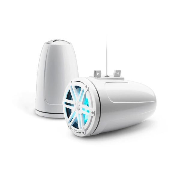 Морські динаміки Garmin JL Audio&reg; M3 7,7" Enclosed Tower із LED-підсвіткою, спортивні білі (M3-770ETXv3-Gw-S-Gw-i) 010-03270-00 фото