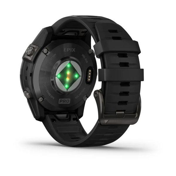 Смарт-часы Garmin epix Pro (Gen 2) Standard Edition (47мм) сланцево-серые с черным ремешком 010-02803-01 фото