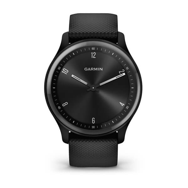 Смарт-часы Garmin vivomove Sport черные с силиконовым ремешком и графитовыми вставками 010-02566-00 фото