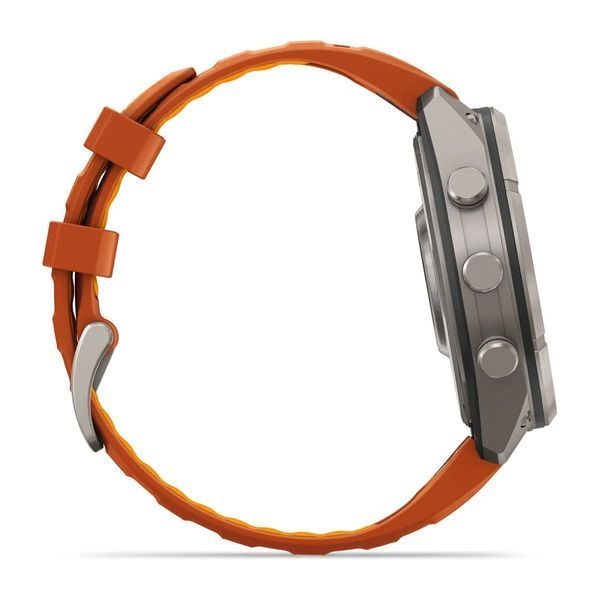 Смарт-часы Garmin fenix 9 Pro (47 мм) титан осенне-оранжевый/ярко-оранжевый 010-04336-06 фото