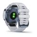Смарт-годинник Garmin fenix 6 Pro Solar Edition мінерально-синій з білим ремінцем 010-02410-19 фото 9