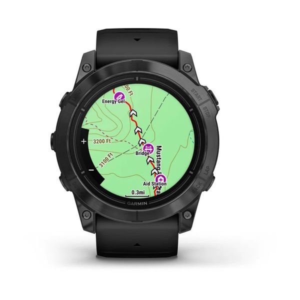 Смарт-часы Garmin epix Pro (Gen 2) Standard Edition (51мм) сланцево-серые с черным ремешком 010-02804-21 фото