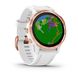 Смарт-часы Garmin fenix 6S Pro розово-золотистые с белым ремешком 010-02159-11 фото 3