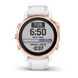 Смарт-годинник Garmin fenix 6S Pro рожево-золотистий з білим ремінцем 010-02159-11 фото 2