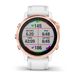 Смарт-годинник Garmin fenix 6S Pro рожево-золотистий з білим ремінцем 010-02159-11 фото 6