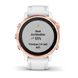 Смарт-годинник Garmin fenix 6S Pro рожево-золотистий з білим ремінцем 010-02159-11 фото 8