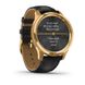 Смарт-часы Garmin vivomove Luxe с золотистым корпусом и черным ремешком 010-02241-22 фото 3