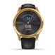 Смарт-годинник Garmin vivomove Luxe із золотистим корпусом та чорним ремінцем 010-02241-22 фото 4