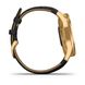 Смарт-годинник Garmin vivomove Luxe із золотистим корпусом та чорним ремінцем 010-02241-22 фото 5