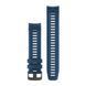 Сменные ремешки для смарт-часов Garmin Instinct Collection (22 мм) силиконовые, синие 010-12854-26 фото 2