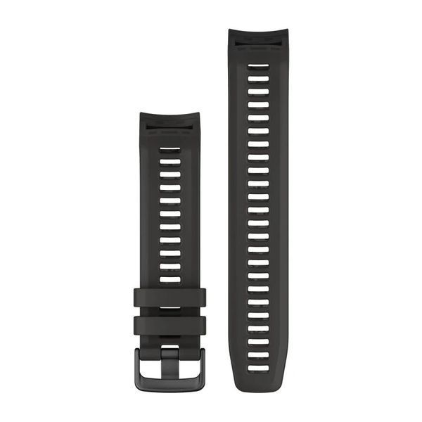 Змінні ремінці для смарт-годинника Garmin Instinct Collection (22 мм) силіконові, графітово-камуфляжні 010-12854-27 фото