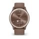 Смарт-годинник Garmin vivomove Sport кольору какао із силіконовим ремінцем і персиково-золотистими вставками 010-02566-02 фото 7