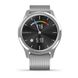 Смарт-годинник Garmin vivomove Luxe зі сріблястими корпусом та ремінцем 010-02241-23 фото 4