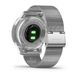 Смарт-годинник Garmin vivomove Luxe зі сріблястими корпусом та ремінцем 010-02241-23 фото 6