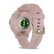 Смарт-часы Garmin Venu 3s припыленно-розовые с золотистым стальным безелем и силиконовым ремешком 010-02785-03 фото 7
