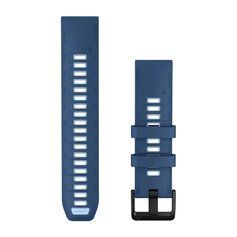 Ремешки для часов Garmin QuickFit 22 силиконовые морская волна/голубой 010-14507-00 фото
